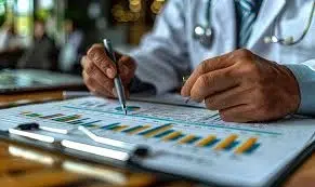 Médico analisando planejamento tributário enviado pela Certa Assessoria Contabilidade em São Martinho RS
